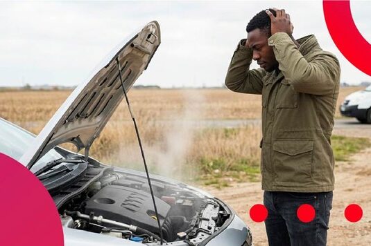 Man concerned about needing a fast cash loan to fix a car that has broken down.