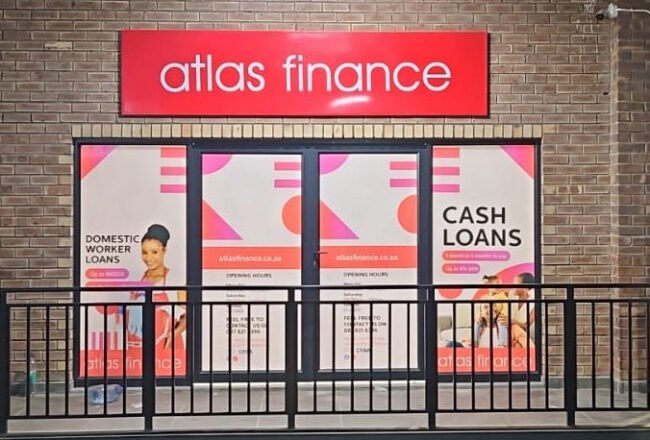 Storefront of Atlas Finance Lusikisiki.